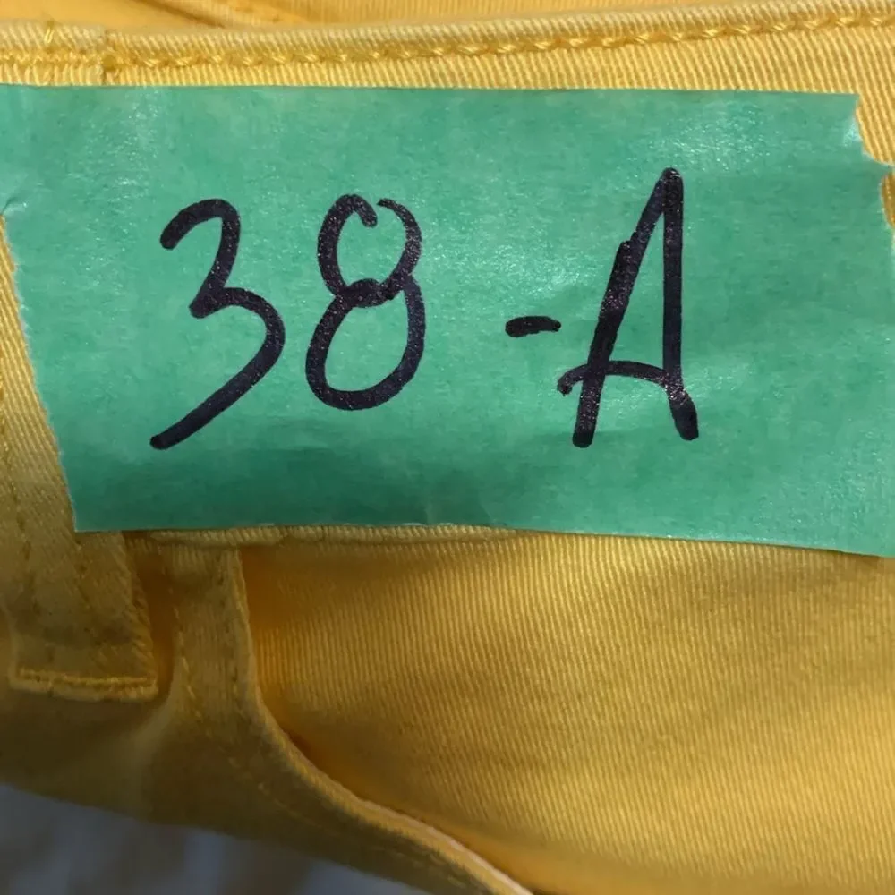 CHAPS Sunlit Yellow Cropped Pants, size 6, NWT - Picture 8 of 8